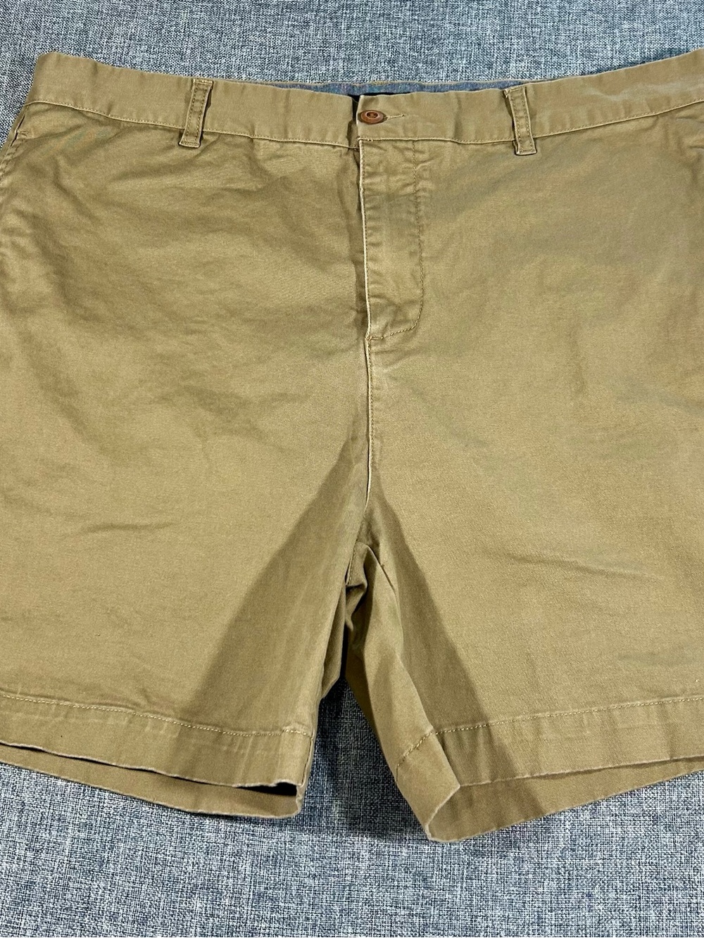 Southern Marsh Men's Tan Khaki Flat Front Shorts